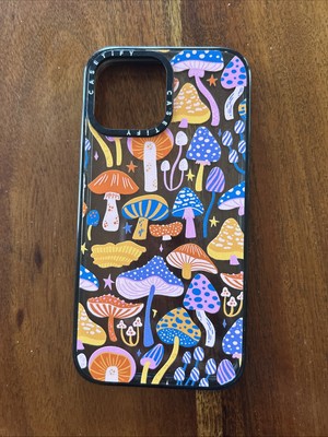 CASETiFY Ultra Impact Case for iPhone 13 Pro Max Magic Mushrooms-clear Black