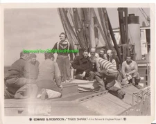 TIGER SHARK MOVIE PHOTO #17 EDWARD G. ROBINSON Vintg 1932 Boat SHIP Howard Hawks