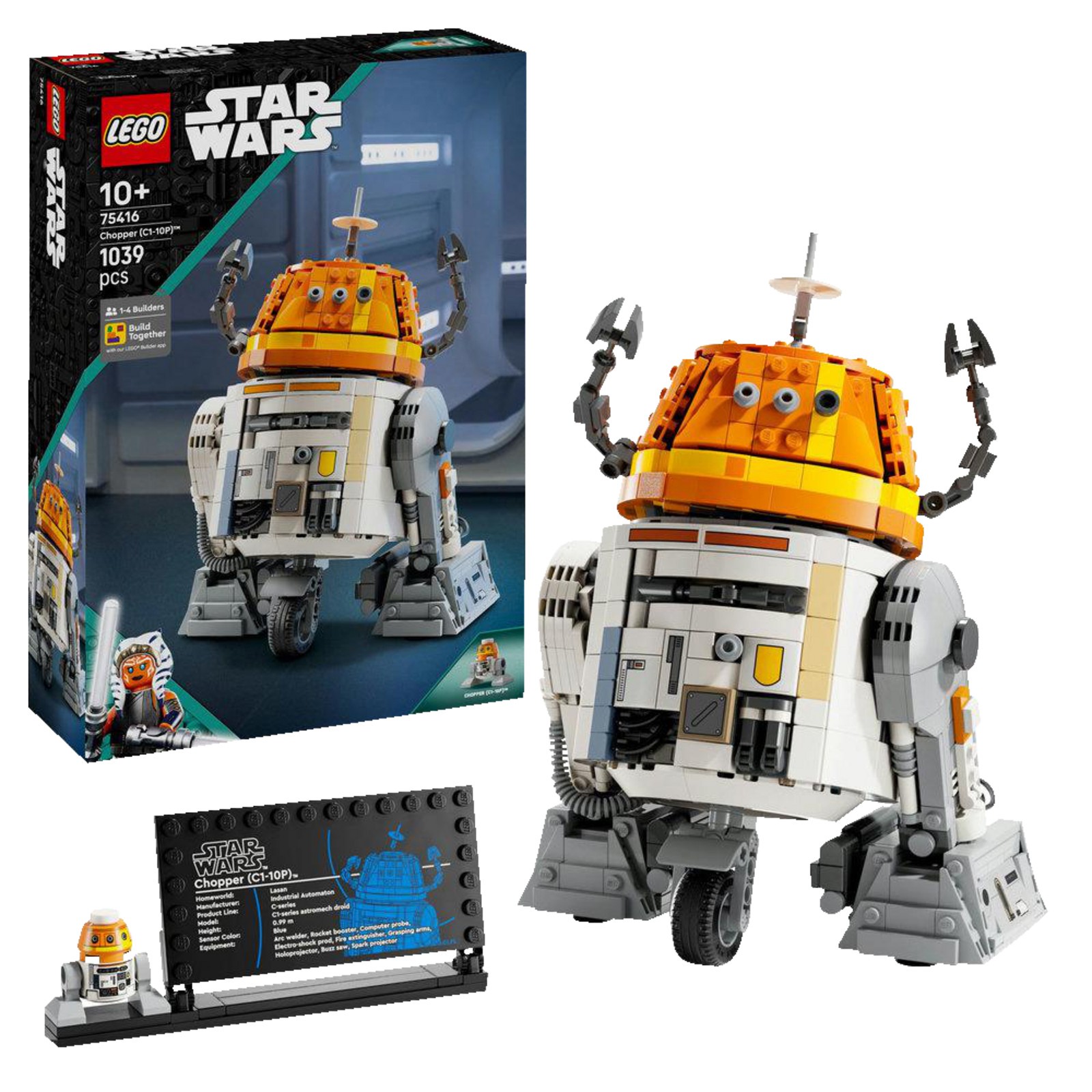 Конструктор LEGO Star Wars 75416 Астромеханический дроид-вертолет C1-10P Bausatz Мехрфарбиг 19490₽