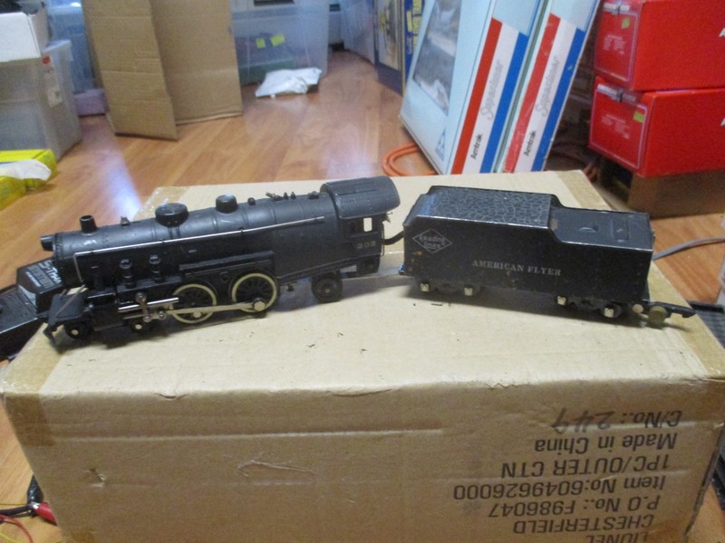 Amer Flyer 302 4-4-2 Steam Loco (4/15/26 609)