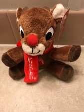 Dan Dee Rudolph The Red Nosed Reindeer Plush 6  Rudolph New With Tag Musical