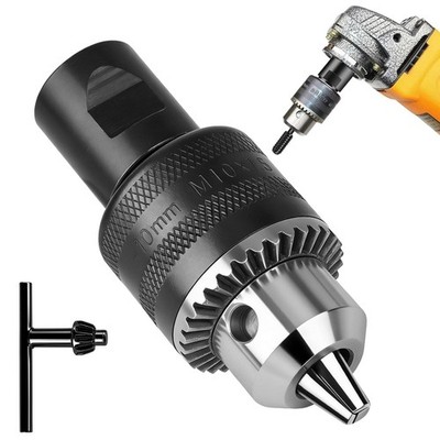 Angle Grinder to Drill Chuck Adapter Kit 5/8''-11'' Thread to M10 Converter Tool