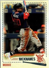 Mookie Betts 2019 Topps Big League Players' Weekend Nicknames #PW-21 Red Sox
