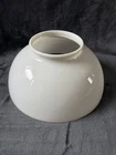 Antique Vtg 14" Milk Glass Lamp Shade Hanging Oil Library Victorian White