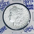 1897 S MORGAN SILVER DOLLAR AUTHENTIC HI GRADE U.S. MINT COIN FREE SHIPPING 4954