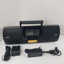 SiriusXM Portable Speaker Dock SXSD2 with Onyx Radio Receiver XDNX1 Black Read