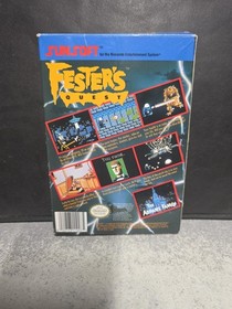 Fester's Quest (Nintendo Entertainment System, NES, 1989) Cib completo con poster