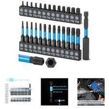 Impact Torx Bit Set 27 pcs S2 Steel TT7 TT40 ...