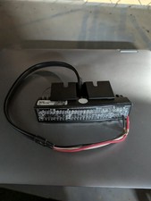 SOUND OFF GHOST MM LT SINGLE 10-16V BLACK HOUSING RED/WHITE EGHST1D-12