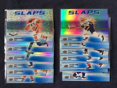 2025-26 Upper Deck Series 2 SLAPS Insert Hockey Cards. You Pick From List.