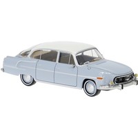 Brekina 27326 H0 Tatra 603-2 In Grau/Weiß H0 + Neu