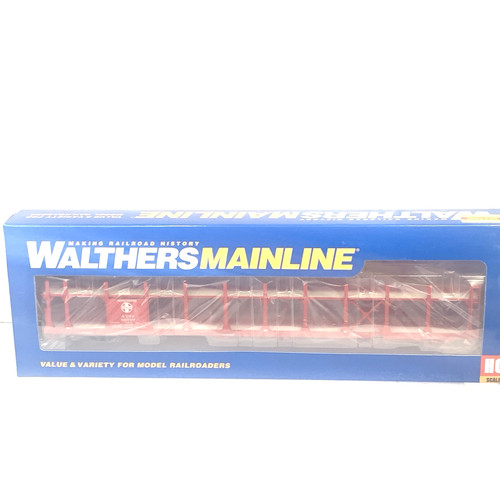 Walthers Mainline 910-8001 HO 89' BI Nivel Abierto Auto Rack Sante Fe 88707 Nuevo en Caja | Zustand: New