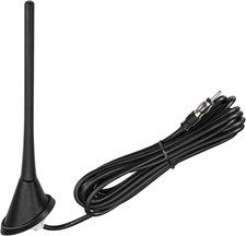 Eightwood Car Stereo AM FM Radio Antenna, Universal Roof Mount Antenna Replaceme