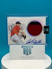 2025 Panini Flawless Draft Patch Autographs Carter Holton #DPA-CH Auto /25