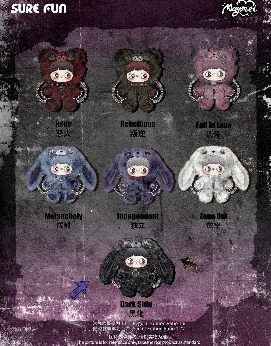 Maymei Rebel Doll Series 400% Blind Box Confirmed Doll Figure