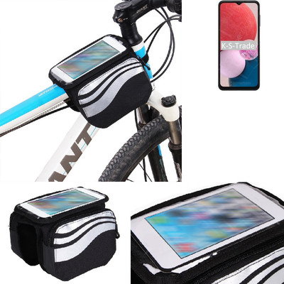 Fahrrad Halterung für Samsung Galaxy A13 Rahmenhalter Fahrradtasche Rahmentasch