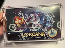 Disney Lorcana Ursula’s Return Booster Box Sealed und Acryl Case