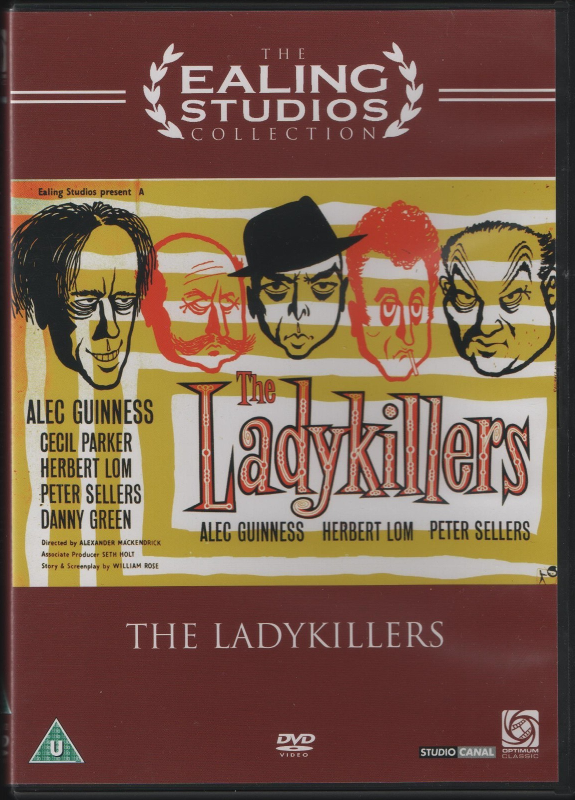 The Ladykillers (1955) (DVD 2006) Alec Guinness Herbert Lom Peter Sellers
