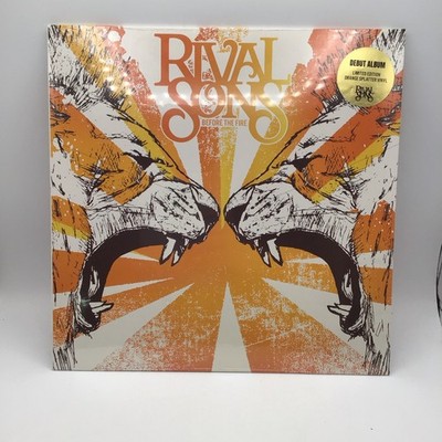 Rival Sons - Before The Fire 2021 Rare Orange Splatter Vinyl LP New Sealed