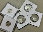 🇺🇸 Lot of 5 Mercury Silver Dimes 1916, 1920, 1941–1944 | 90% Silver