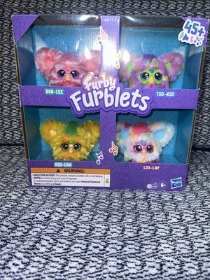 Furby Furblets 4-Pack 45+ Sounds Cute Fuzzy Colorful Hasbro Toy 6+ New