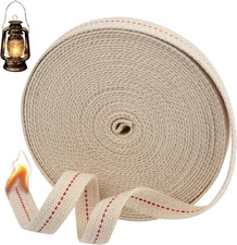Stoppino Di Ricambio per Lampade a Olio, 3M Ø 20 Mm Lampada a Olio Di Cotone, Pi