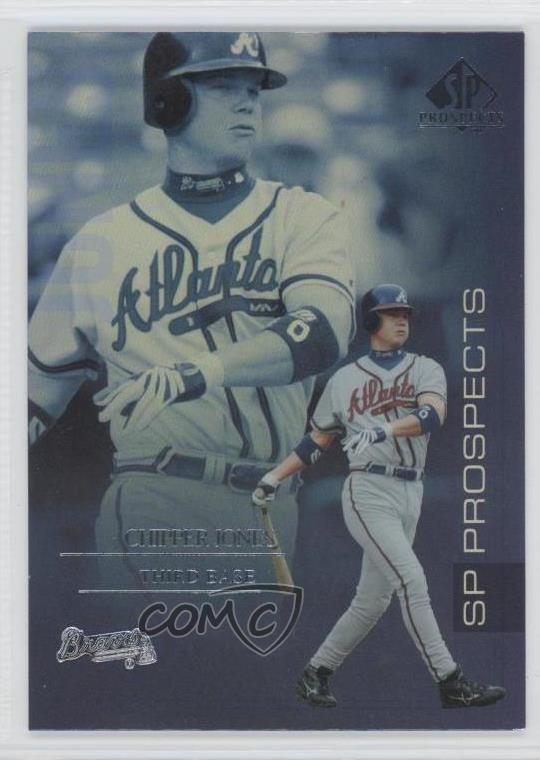 2004 SP Prospects Chipper Jones #7 HOF 6t0