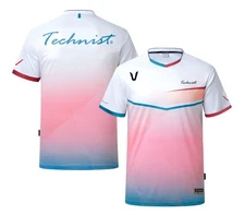 TECHNIST 25F/W Unisex Badminton T-Shirt Sports Training Tee AsiaFit NWT TNT65113