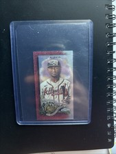 2022 Topps Allen & Ginter Baseball Base #113 Ozzie Albies  Mini red 4/5