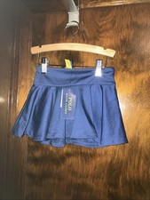 Polo Ralph Lauren Toddler Girls Size 2 Navy Knit Skort Pull On NWT