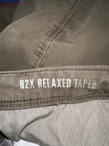 DU/ER Pants Mens 32x32 Green N2X Relaxed Taper Chino Casual Duer - Picture 11 of 11