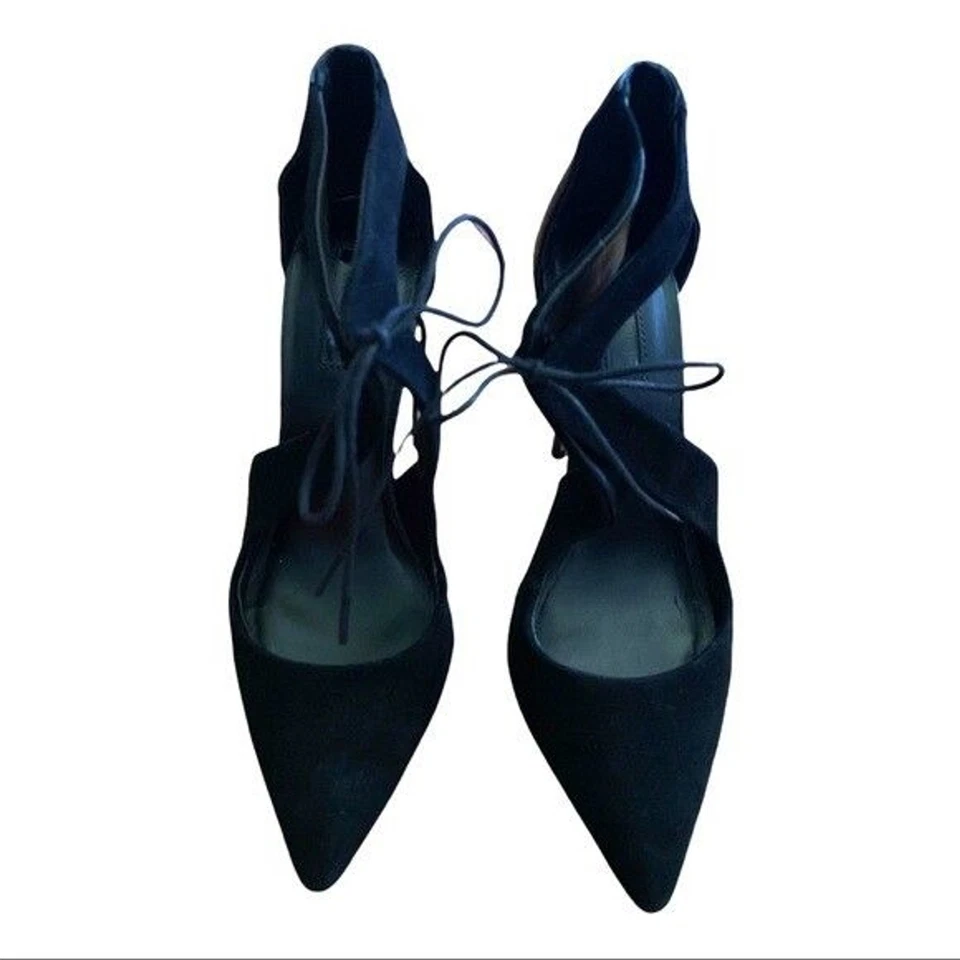 TOPSHOP Genie Lace-Up Pump Heel sz 38 / 7.5 - Image 3 of 4