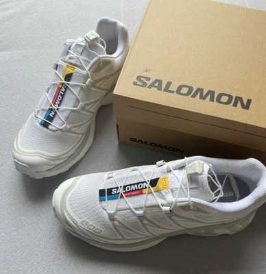 Salomon XT 6 Lightweight'White '412529 men's sneakers Free