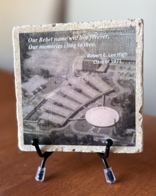 Robert E. Lee High School Class of 1971 Baton Rouge LA.  Commemorative Tile Rare