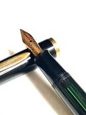 Vintage Pelikan 400 Merz & Krell All Black 14C; W. Germany (1973-1978)