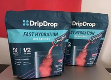 (2 Pack)-DripDrop Hydration - Juice Variety ElectDrink Mix-64 Single Servings 