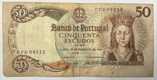 Portugal 🇵🇹 50  Escudos 1964 . Lot P512