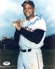 Signed WILLIE MAYS 8x10 PSA DNA Certed Photo Autograph SF Giants NICE!