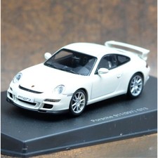 AUTOart 1:43 Porsche 911 997 GT3 White Silver Collectible Car