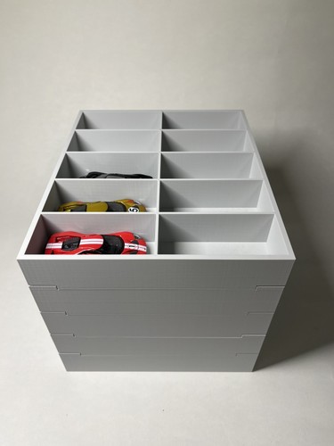 1/64 Diecast hotwheel Storage & Display – Set of 5 Boxes (Holds 50 Cars) - Picture 4 of 7