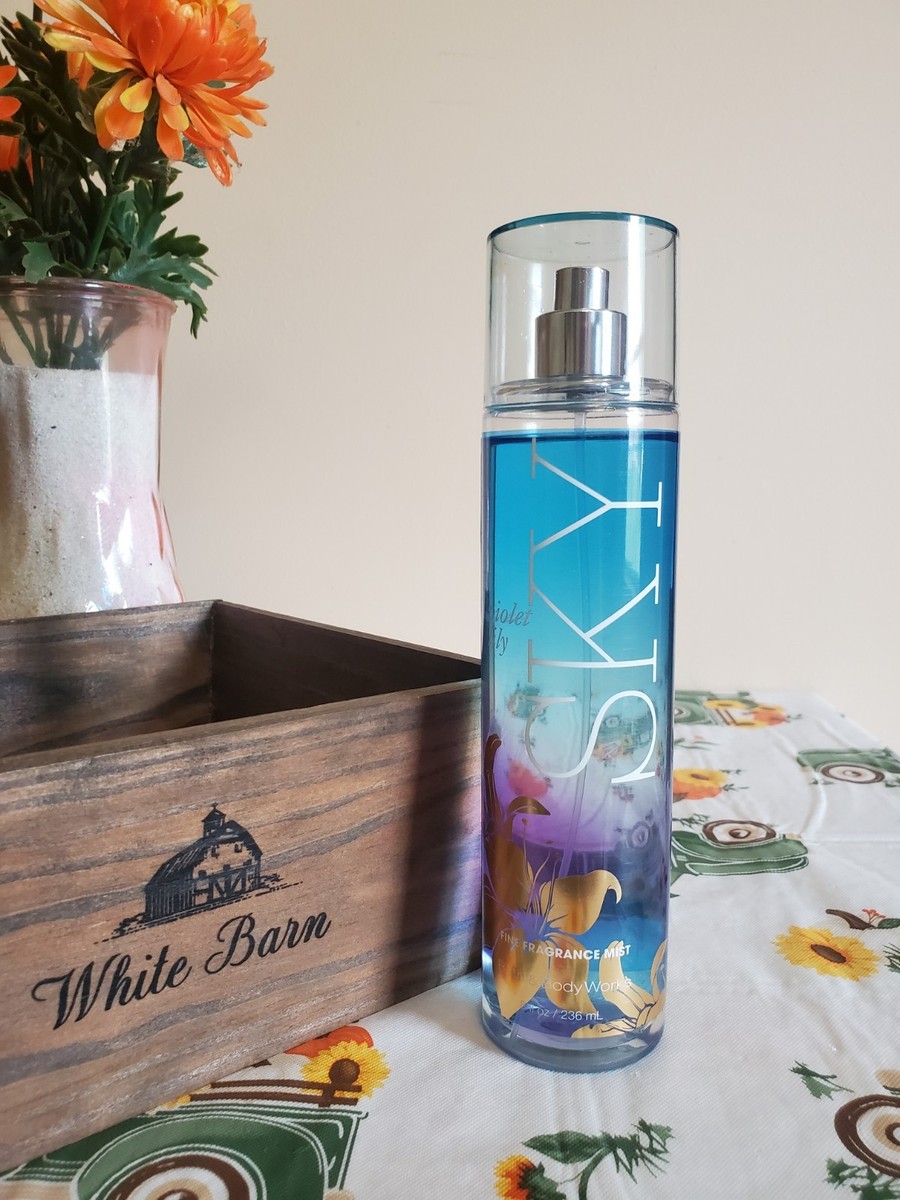 New Bath and Body Works Violet Lily Sky Fine Fragrance Mist | eBay