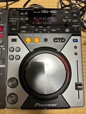 Pioneer CDJ-400 DJ Player 2 Decks mit Denon Kopfhörer Set