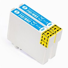 2 Ciano Cartucce d'inchiostro per Epson Stylus DX78 DX4050 DX5050 DX7400 DX7450