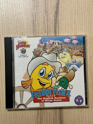 Freddi Fish 4: The Case of Hogfish Rustlers of Briny Gulch (PC/Mac, 1999)