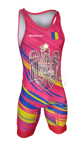 Maglia da ringer uomo ROMANIA Wrestling BERKNER UWW rappresentante - Foto 19 di 24