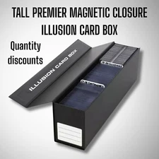Trading Card Storage Boxes - Fits Magnetic Closure & Top loaders, Quick Fold Box