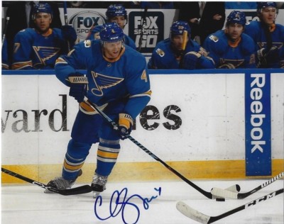 St Louis Blues Carl Gunnarsson Autographed Signed 8x10 NHL Photo