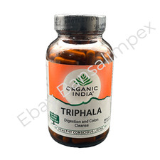 ORGANIC INDIA Triphala Capsules Digestion Colon Cleanse 180 Capsule