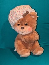 Vintage 1986 Fisher Price Teddy Betsy Beddy Bear Plush 1403 Praying Bedtime