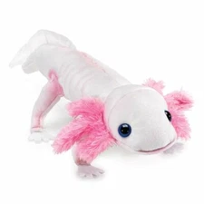 Folkmanis Axolotl Finger Puppet, 9"